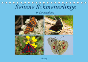 Seltene Schmetterlinge in Deutschland (Tischkalender 2022 DIN A5 quer) von Erlwein,  Winfried