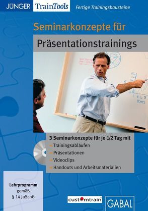 Seminarkonzepte für Präsentationstrainings von Gellert,  Frank, Mössinger,  Heike