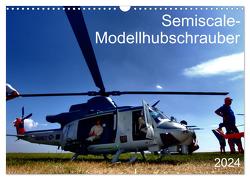 Semiscale-Modellhubschrauber (Wandkalender 2024 DIN A3 quer), CALVENDO Monatskalender von Melchert,  Markus Thomé,  Michael