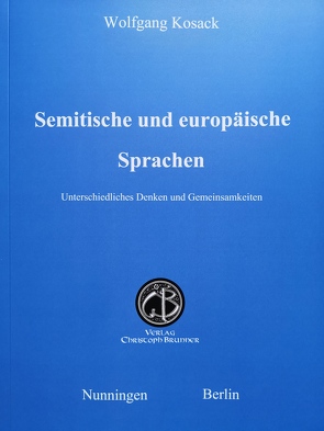 Semitische und europäische Sprachen von Kosack,  Wolfgang