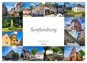 Senftenberg Impressionen (Wandkalender 2024 DIN A3 quer), CALVENDO Monatskalender von Meutzner,  Dirk