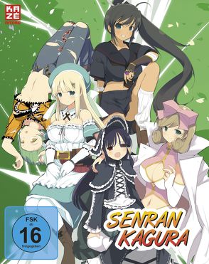 Senran Kagura – Gesamtausgabe – Episode 01-12 (2 DVDs) – Steelcase Edition von Watanabe,  Takashi
