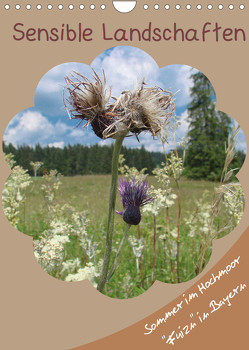 Sensible Landschaften , Sommer im Hochmoor (Wandkalender 2022 DIN A4 hoch) von Munir