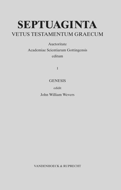Septuaginta. Band 1 von Wevers,  John William