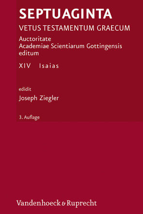 Septuaginta. Band 14 von Ziegler,  Joseph