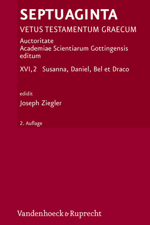 Septuaginta. Band 16,2 von Ziegler,  Joseph