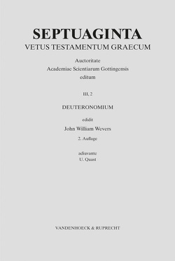 Septuaginta. Band 3,2 von Wevers,  John William