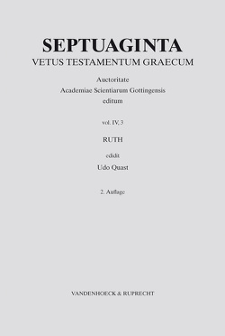 Septuaginta. Band 4,3 von Quast,  Udo