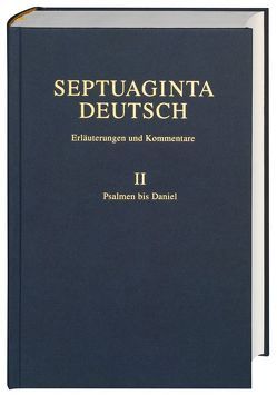 Septuaginta Deutsch – Erläuterungen und Kommentare von Karrer,  Martin, Kraus,  Wolfgang