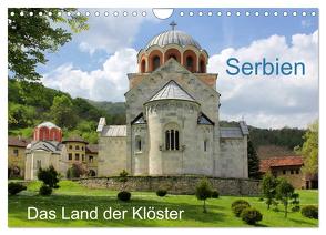 Serbien – Das Land der Klöster (Wandkalender 2024 DIN A4 quer), CALVENDO Monatskalender von Knezevic,  Dejan