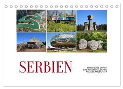 Serbien – Streifzüge durch eine atemberaubende Kulturlandschaft (Tischkalender 2024 DIN A5 quer), CALVENDO Monatskalender von Hallweger,  Christian