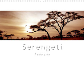 Serengeti Panorama (Wandkalender 2023 DIN A3 quer) von visuell photography,  studio