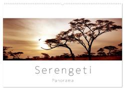 Serengeti Panorama (Wandkalender 2024 DIN A2 quer), CALVENDO Monatskalender von visuell photography,  studio