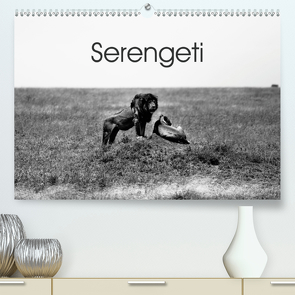 Serengeti – Tansanias Nationalpark in schwarz-weiß (Premium, hochwertiger DIN A2 Wandkalender 2021, Kunstdruck in Hochglanz) von #michaelsnapshot