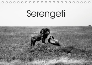 Serengeti – Tansanias Nationalpark in schwarz-weiß (Tischkalender 2020 DIN A5 quer) von #michaelsnapshot