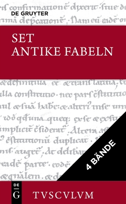 [Set Fabulae, Tusculum, 4 Bände] von Holzberg,  Niklas