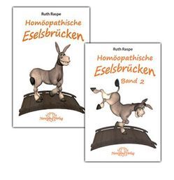 Set: Homöopathische Eselsbrücken Band 1+2 von Raspe,  Ruth