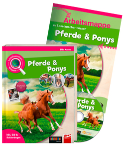 Set: Leselauscher Wissen: Pferde und Ponys (inkl. CD) von Krome,  Silke