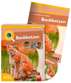 Set: Leselauscher Wissen: Raubkatze (inkl. CD) von van Lipzig,  Aileen