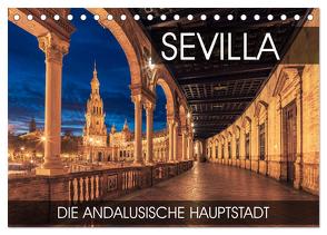 Sevilla – die andalusische Hauptstadt (Tischkalender 2024 DIN A5 quer), CALVENDO Monatskalender von Thoermer,  Val