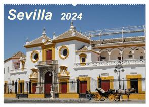 Sevilla Impressionen im Querformat 2024 (Wandkalender 2024 DIN A2 quer), CALVENDO Monatskalender von Schultes,  Michael