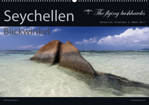 Seychellen Blickwinkel 2024 (Wandkalender 2024 DIN A2 quer), CALVENDO Monatskalender von flying bushhawks,  The
