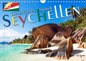 Seychellen – Die schönsten Strände (Wandkalender 2023 DIN A4 quer) von Steinwald,  Max