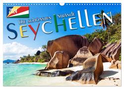 Seychellen – Die schönsten Strände (Wandkalender 2024 DIN A3 quer), CALVENDO Monatskalender von Steinwald,  Max