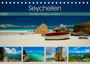 Seychellen – Ein letztes Paradies auf Erden (Tischkalender 2023 DIN A5 quer) von René Grossmann,  Marcel