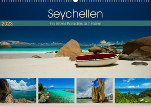 Seychellen – Ein letztes Paradies auf Erden (Wandkalender 2023 DIN A2 quer) von René Grossmann,  Marcel