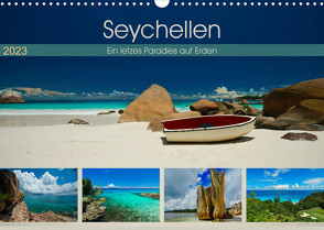 Seychellen – Ein letztes Paradies auf Erden (Wandkalender 2023 DIN A3 quer) von René Grossmann,  Marcel