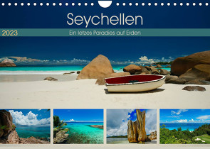 Seychellen – Ein letztes Paradies auf Erden (Wandkalender 2023 DIN A4 quer) von René Grossmann,  Marcel