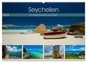 Seychellen – Ein letztes Paradies auf Erden (Wandkalender 2024 DIN A2 quer), CALVENDO Monatskalender von René Grossmann,  Marcel