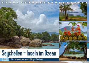 Seychellen – Inseln im Ozean (Tischkalender 2023 DIN A5 quer) von Harriette Seifert,  Birgit