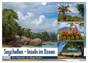Seychellen – Inseln im Ozean (Wandkalender 2024 DIN A4 quer), CALVENDO Monatskalender von Harriette Seifert,  Birgit