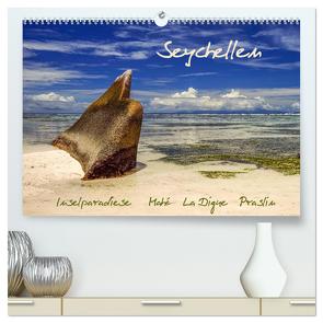 Seychellen – Inselparadiese Mahé La Digue Praslin (hochwertiger Premium Wandkalender 2024 DIN A2 quer), Kunstdruck in Hochglanz von Liedtke Reisefotografie,  Silke