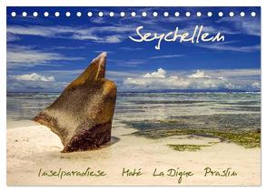Seychellen – Inselparadiese Mahé La Digue Praslin (Tischkalender 2024 DIN A5 quer), CALVENDO Monatskalender von Liedtke Reisefotografie,  Silke