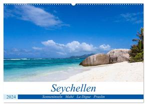 Seychellen. Sonneninseln – Mahé, La Digue, Praslin (Wandkalender 2024 DIN A2 quer), CALVENDO Monatskalender von Weber - ArtOnPicture,  Andreas