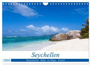 Seychellen. Sonneninseln – Mahé, La Digue, Praslin (Wandkalender 2024 DIN A4 quer), CALVENDO Monatskalender von Weber - ArtOnPicture,  Andreas