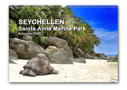 Seychellen (Wandkalender 2024, A3 quer) von Höcker,  Frank
