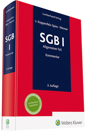 SGB I Kommentar von v. Koppenfels-Spies,  Katharina, Wenner,  Ulrich