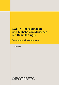 SGB IX – Rehabilitation und Teilhabe von Menschen mit Behinderungen