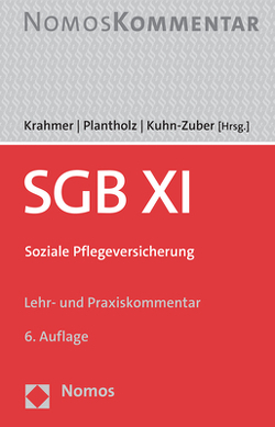 SGB XI von Krahmer,  Utz, Kuhn-Zuber,  Gabriele, Plantholz,  Markus