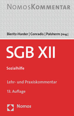 SGB XII von Bieritz-Harder,  Renate, Conradis,  Wolfgang, Palsherm,  Ingo