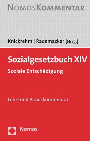 Sozialgesetzbuch XIV von Knickrehm,  Sabine, Rademacker,  Olaf