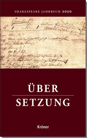 Shakespeare-Jahrbuch 2020 von Schülting,  Sabine