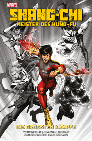 Shang-Chi: Meister des Kung-Fu – Die größten Kämpfe von Aja,  David, Deodato Jr.,  Mike, Ellis,  Warren, Ferry,  Pasqual, Hickman,  Jonathan, Kronsbein,  Bernd, Lobdell,  Scott, Ostrander,  John, Pacheco,  Carlos, Raab,  Ben, Schweizer,  Reinhard, Siqueira,  Paulo, Slott,  Dan, Strittmatter,  Michael