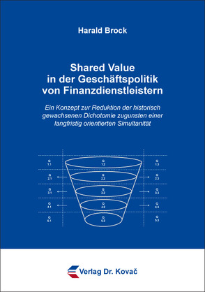 Shared Value in der Geschäftspolitik von Finanzdienstleistern von Brock,  Harald