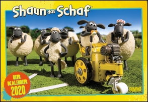 Shaun das Schaf 2020 – Broschürenkalender – Kinder-Kalender – mit Schulferienterminen und Stundenplänen – Format 42 x 29 cm von Aaardman Animations Ltd, DUMONT Kalenderverlag