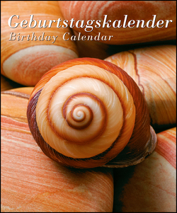 Shells & Stones Geburtstagskalender von teNeues Calendars & Stationery GmbH & Co. KG